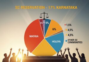 कर्नाटक में SC आरक्षण में बदलाव