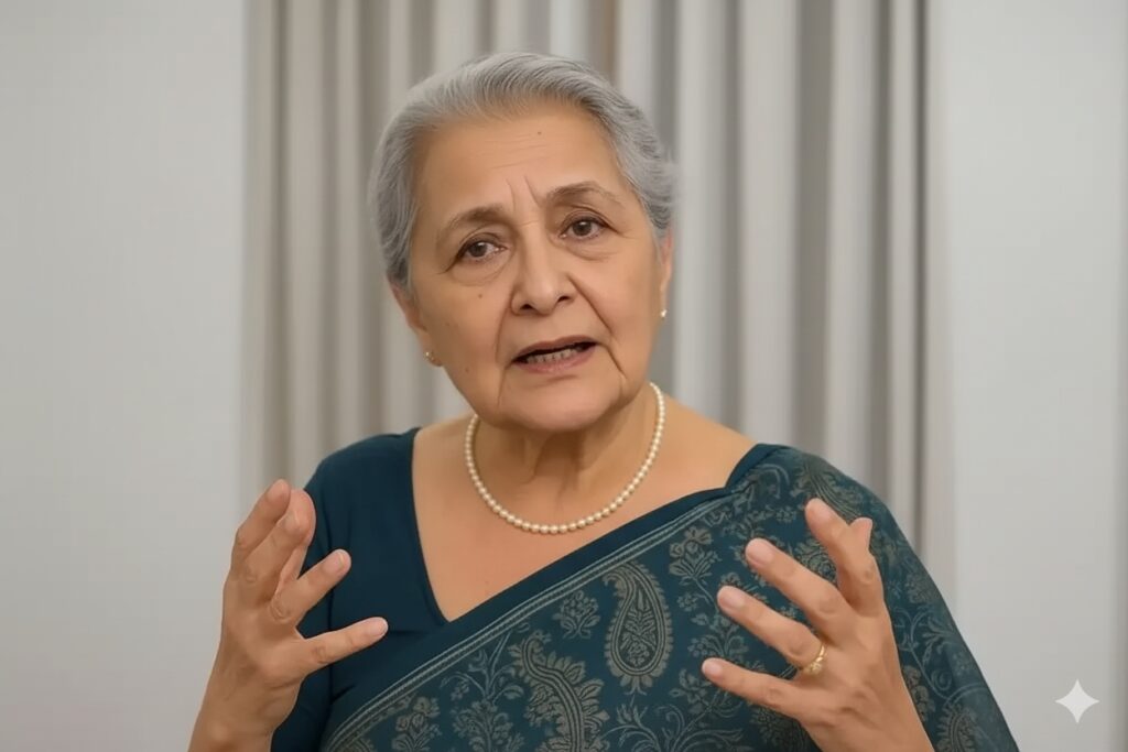 सैयदा हमीद का यू-टर्न