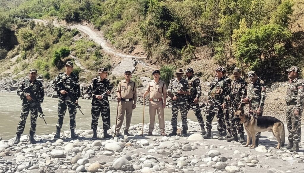 High alert, strict surveillance on the border after violence and arson in Bhansaar adjoining India | NewG India