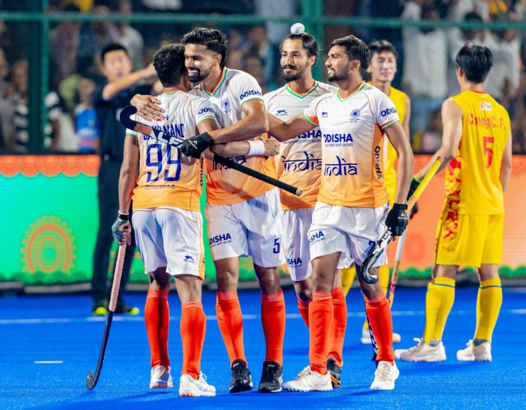 India defeated China 7-0 and made it to the final of Rajgir Hero Hockey Asia Cup | NewG India