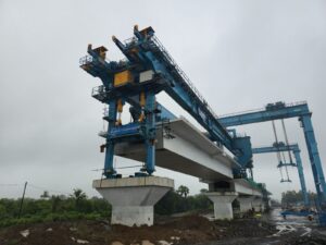 Mumbai-Ahmedabad Bullet Train Corridor: First full span box girder launched in Maharashtra