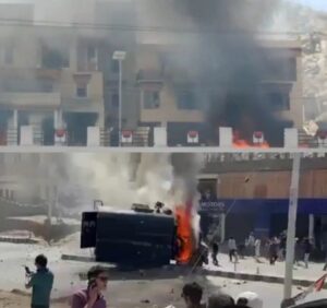 Sonam Wangchuk's protest turns violent in Leh, BJP office torched. | NewG India