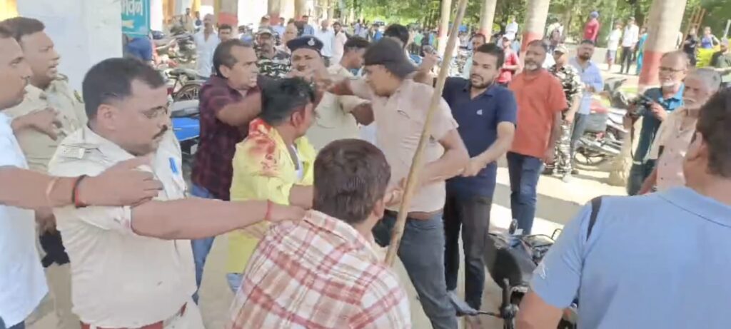 Student RJD university president beaten up in TMBU, ABVP accused. NewG India