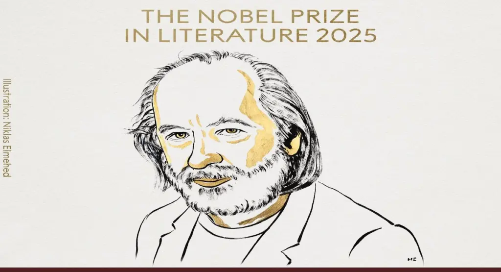 Hungarian author Laszlo wins Nobel Prize in Literature