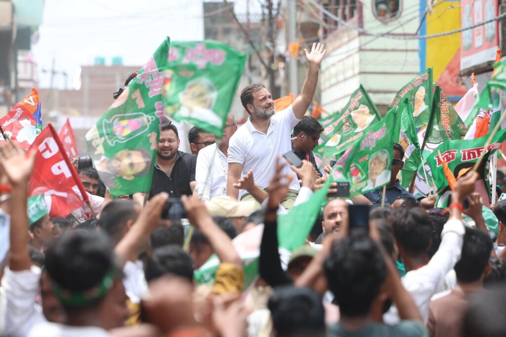 Grand alliance cracks ahead of Bihar elections, face-off on nine seats. NewG India