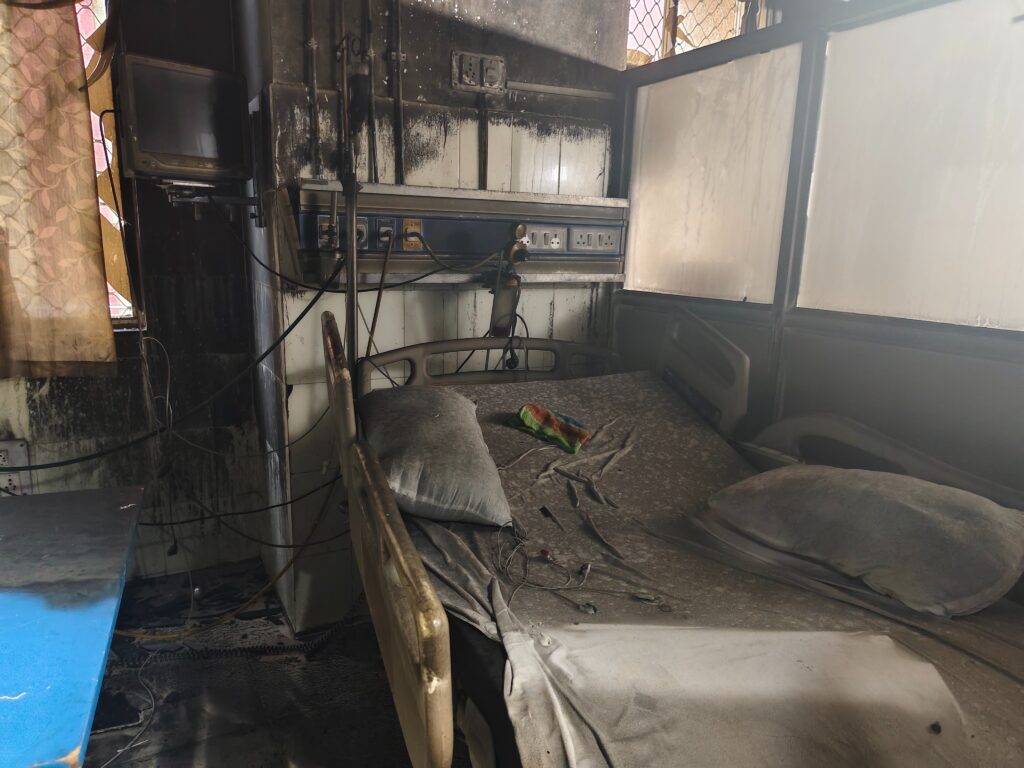 A massive fire broke out at SMS Hospital in Jaipur, killing eight patients in the ICU. NewG India