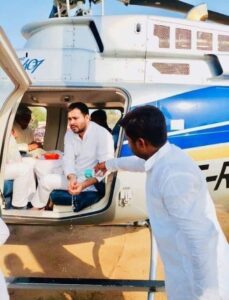 Tejashwi Yadav got angry after the meeting was cancelled in Khagaria. NewG India