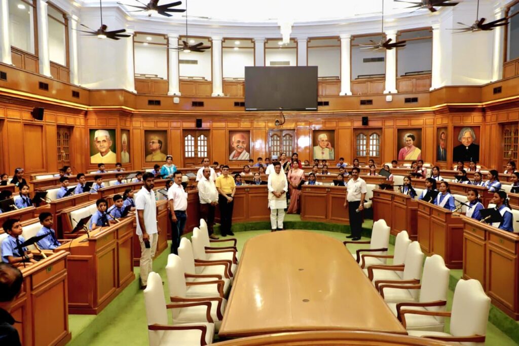 Mahatma Gandhi's presence in the Delhi Assembly was remembered. NewG India