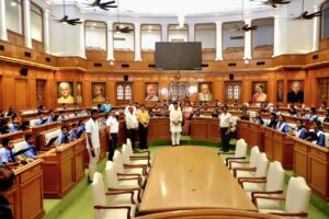 Mahatma Gandhi's presence in the Delhi Assembly was remembered. NewG India