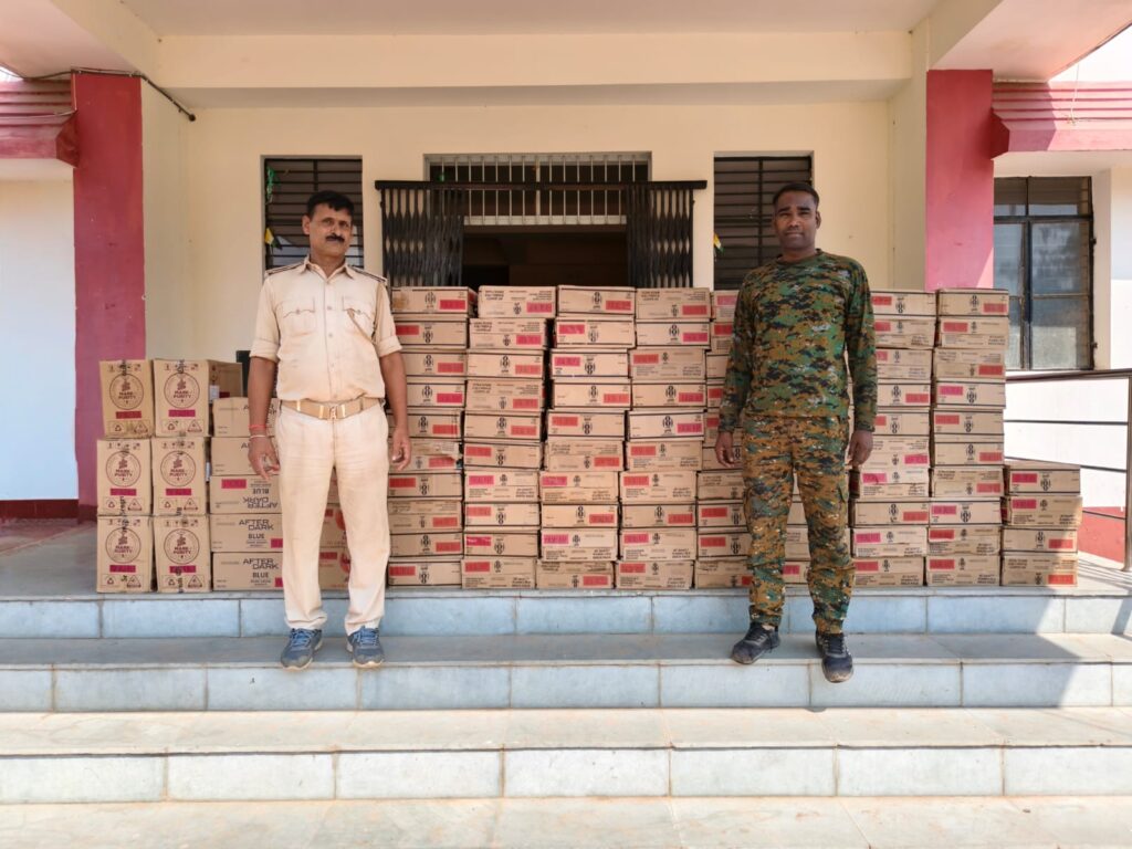 Prohibition and Excise Department achieves major success, two smugglers arrested with foreign liquor. NewG India