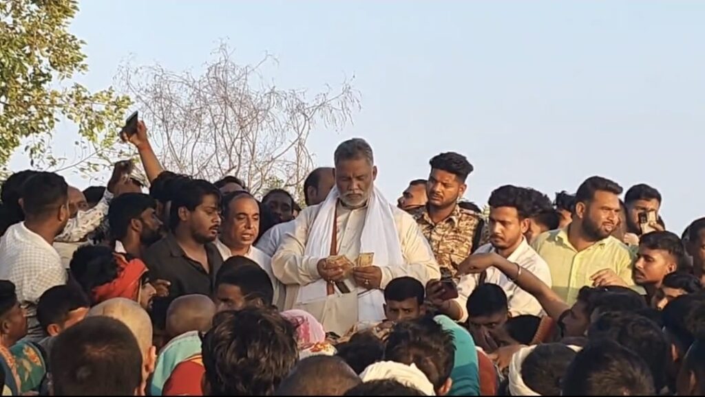 Pappu Yadav booked for violating the model code of conduct in Vaishali. NewG India