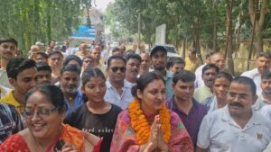 Jagriti, granddaughter of popular leader Karpuri Thakur, filed her nomination from the Jansuraj Party. NewG India