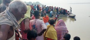 Four people, including a father and son, drowned while bathing at the Ganga Ghat; one died. NewG India