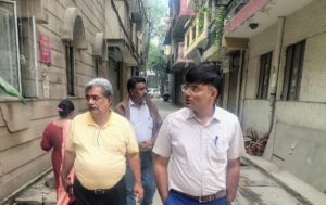 साउथ दिल्ली में गंदगी पर सख्त हुए अधिकारी