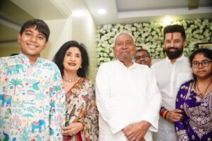Nitish visits Chirag house