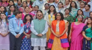 srilanka PM In Delhi School