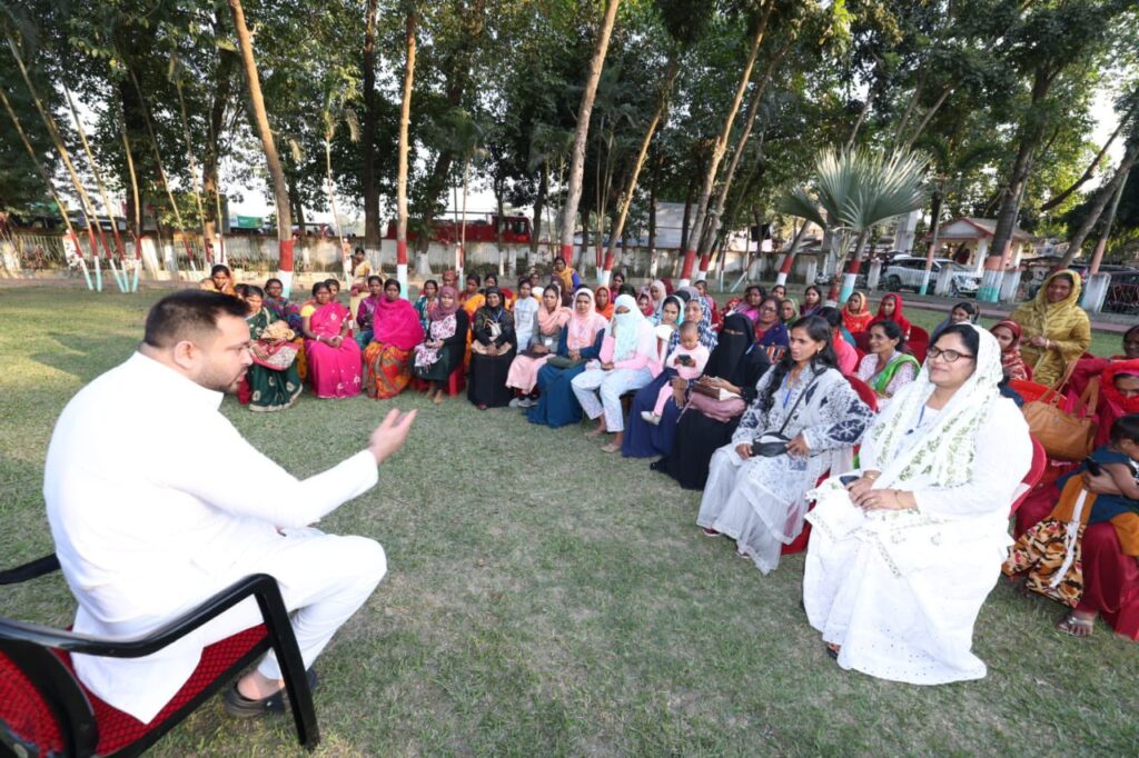 Bihar elections: Battle for women's votes, RJD's 'Pathshala' attacks Nitish. NewG India