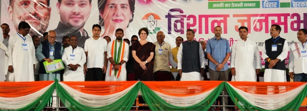 Priyanka Gandhi attacks the government, says murders are happening during campaigning, women are unsafe. NewG India