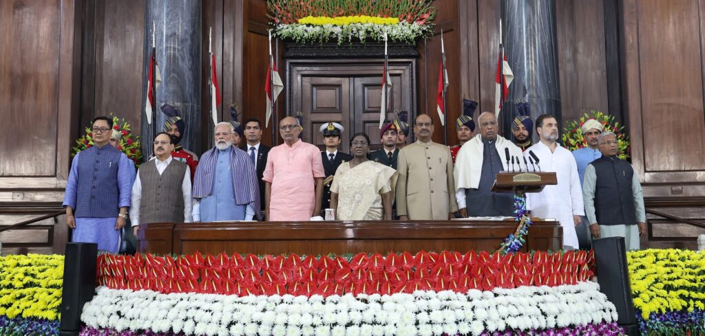 Constitution is the guiding book of the country: President Murmu. NewG India