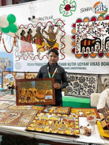 Tribal art makes a splash at the India International Trade Fair. NewG India