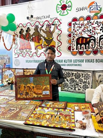 Tribal art makes a splash at the India International Trade Fair. NewG India