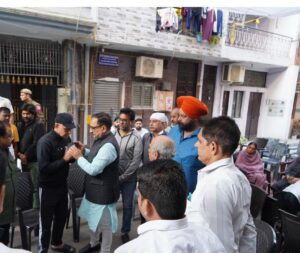 Delhi BJP President meets family of Amar Kataria, who died in Delhi blast. NewG India