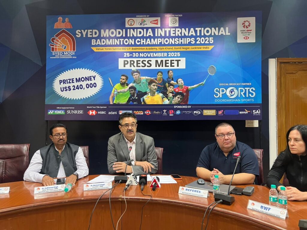 Players from many countries reached Lucknow for the badminton championship.. NewG India