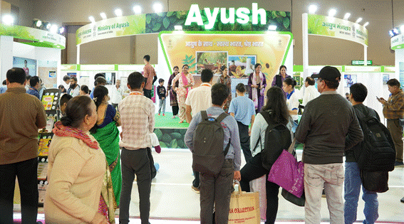 AYUSH Pavilion becomes a superhit attraction of IITF 2025. NewG India