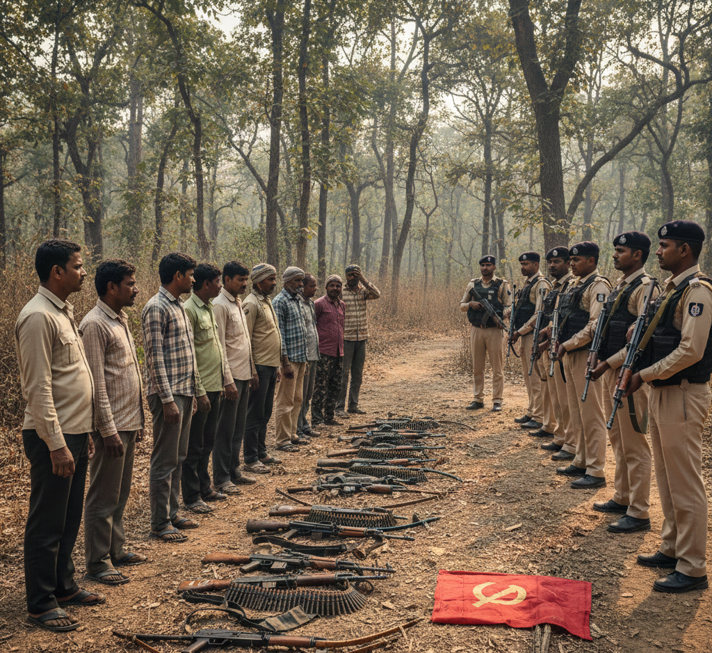 41-maoists-surrendered-reward-was-rs-1-19-crore. NewG India