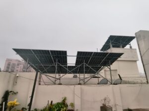 For the first time in Lucknow, RWA installed a 15 kW solar plant. NewG India