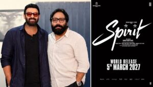 'Spirit': प्रभास स्टारर फिल्म सिनेमाघरों में इस दिन होगी रिलीज