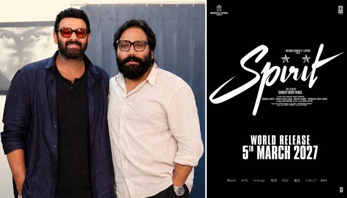 'Spirit': प्रभास स्टारर फिल्म सिनेमाघरों में इस दिन होगी रिलीज