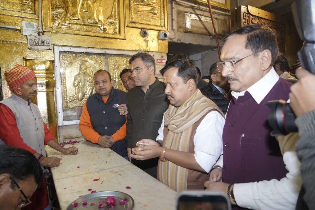 Before assuming the post of BJP President, Nitin Nabin offered prayers at various religious places. NewG India
