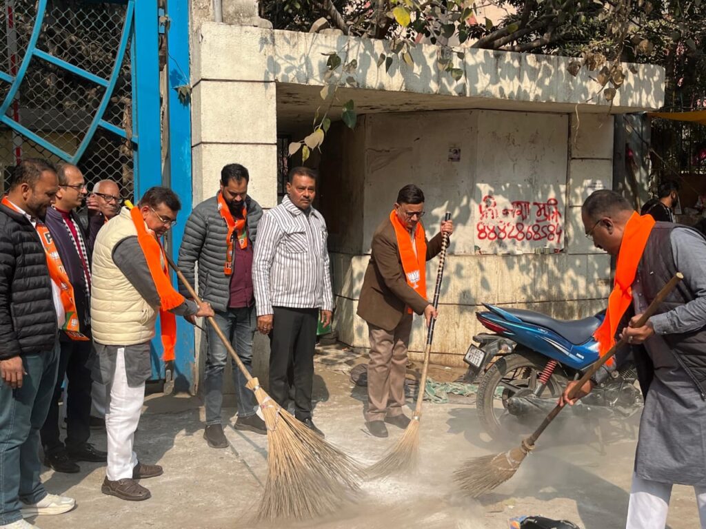 भाजपा ने शाहदरा अस्पताल में सेवा का नया उदाहरण पेश किया
