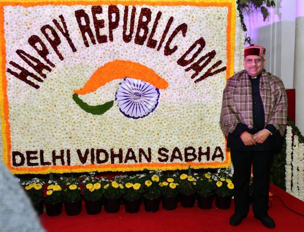 Republic Day is a celebration of the power of the people and the resolve of the democratic spirit: Vijendra Gupta. NewG India