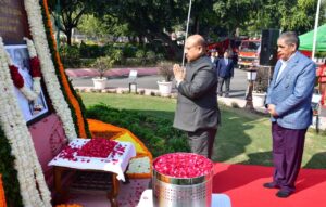 Truth, non-violence and moral courage are the greatest strengths in public life: Vijendra Gupta. NewG India