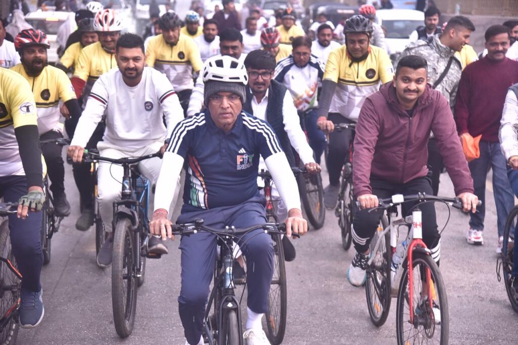 गोंडल से हैदराबाद तक गूंजा 'फिटनेस का डोज, आधा घंटा रोज' का नारा