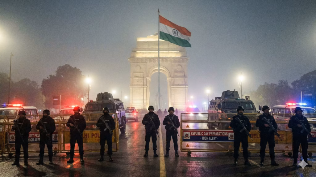 गणतंत्र दिवस से पहले दिल्ली में खालिस्तानी, बांग्लादेश लिंक्ड आतंकवादी खतरों को लेकर हाई अलर्ट