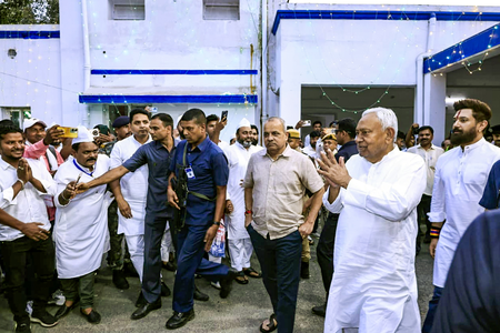 All five candidates, including Nitish Kumar, Nitin Kushwaha and Upendra Kushwaha, won the Bihar Rajya Sabha elections. NewG India