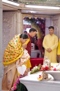 Chief Minister Rekha Gupta visited the Jhandewalan Temple on Navratri.NewG India