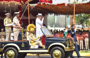 सीआईएसएफ के 57वें स्थापना दिवस समारोह में शामिल हुए अमित शाह, कई परियोजनाओं का किया शिलान्यास
