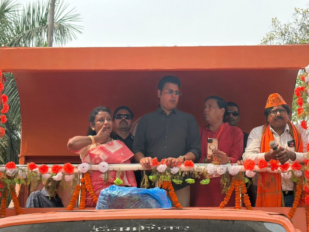 ‘माँ-माटी-मानुष’ से ‘माफिया-मनी-पावर’ तक: परिवर्तन यात्रा में ममता सरकार पर भाजपा का हमला