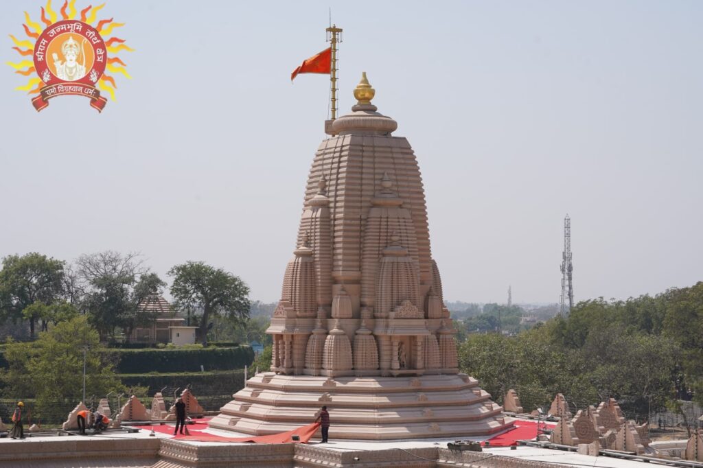 Surya Mandir flag hoisting on Navratri Ashtami.NewG India