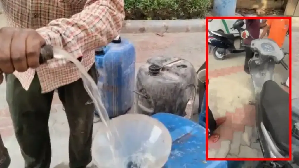 ग्रेटर नोएडा: पेट्रोल पंप पर फ्यूल में पानी मिलाकर बेचने का आरोप, कई वाहन बीच रास्ते में हुए बंद