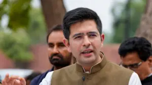 आप ने राघव चड्ढा को राज्यसभा के उपनेता पद से किया निलंबित