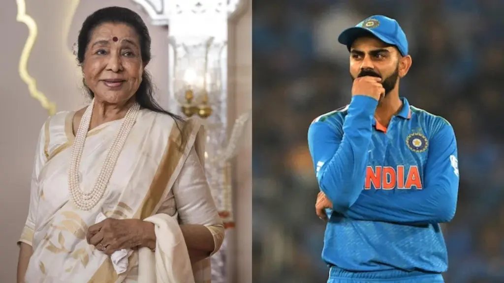 विराट कोहली और अनुष्का शर्मा ने आशा भोसले के निधन पर जताया शोक