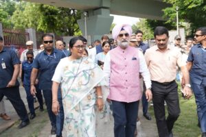 Rejuvenation of Yamuna and solving problems like air pollution are priorities: LG Sandhu. NewG India