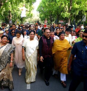 Women's reservation bill defeated in Lok Sabha, Rahul Gandhi targeted by BJP women workers. NewG India