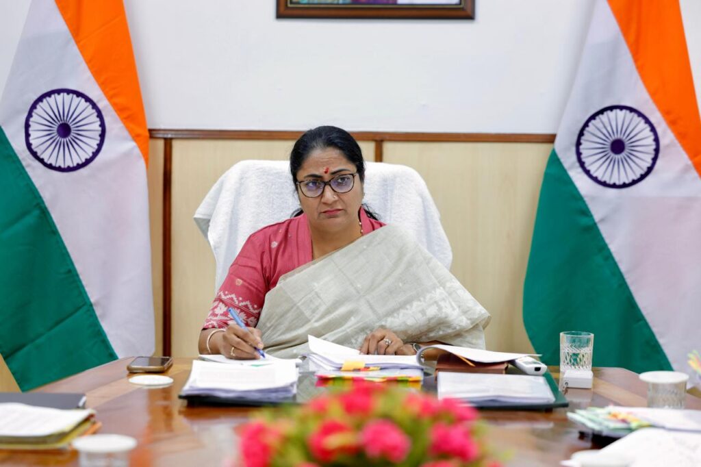 Students studying in private schools can buy books and uniforms from anywhere: CM Rekha. NewG India