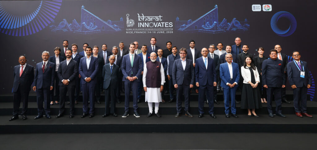 वैश्विक मंच पर भारत की धमक: पीएम मोदी और राष्ट्रपति मैक्रों ने नीस में किया 'भारत इनोवेट्स 2026' का भव्य शुभारंभ
